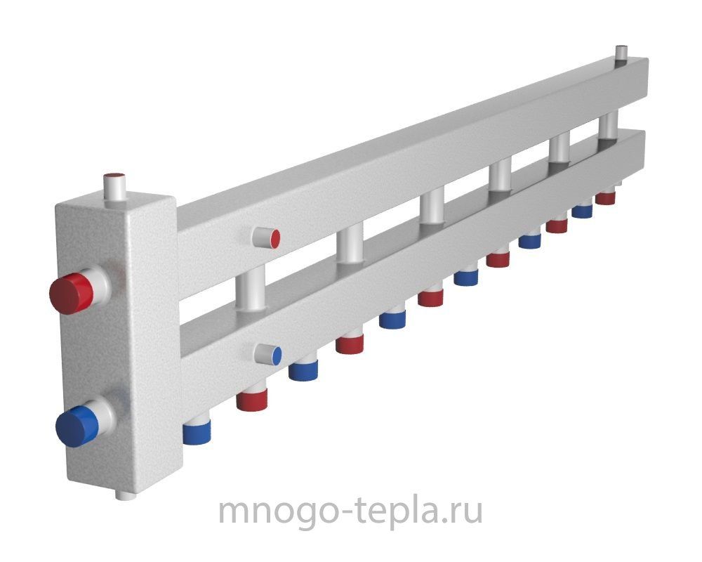 Коллекторный модуль с гидрострелкой RISPA ГРУ+КМГ 100-7ВН, нержавеющая  сталь – купить в Воронеже по цене 69872 руб. с доставкой, отзывы, фотографии