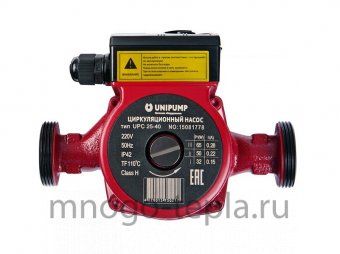 Циркуляционный насос UNIPUMP UPC 32-40 180 (72 Вт) - №1