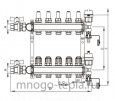 Коллекторная группа Tim (KC012) 1" ВР, 12 отводов 3/4", расходомер, воздухоотводчик, сливной кран - №5