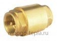 Обратный клапан 3/4" ГГ TIM JH-1011 с металлическим штоком - №3