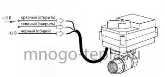 Кран с электроприводом Neptun Bugatti Pro 12B 1/2" - №1